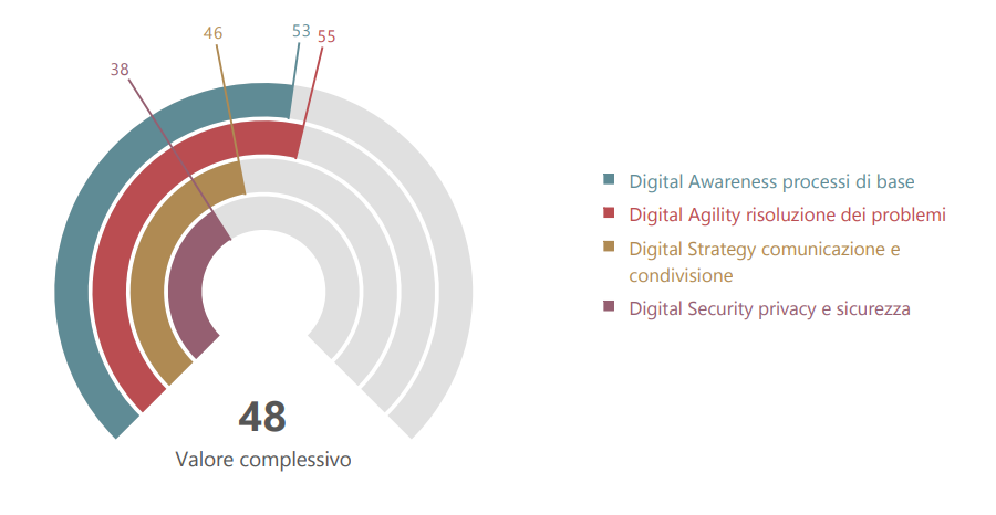 Digital Mindset Test: grafica report